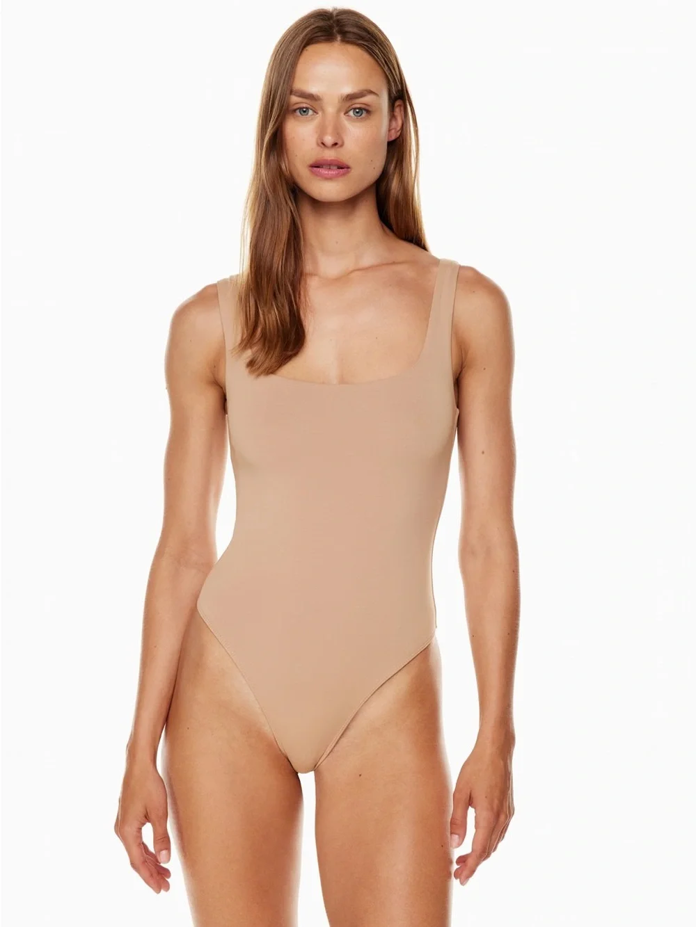 Aritzia| ‘Contour’ Square Neck Tank Bodysuit